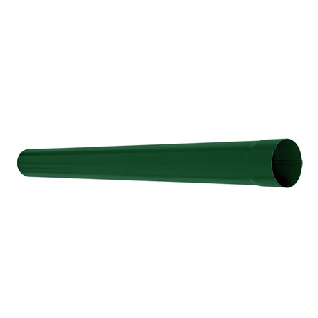 Труба круглая L=1 м Aquasystem Rooftop Drain PU 150/100 мм RAL 6005 Зеленый мох