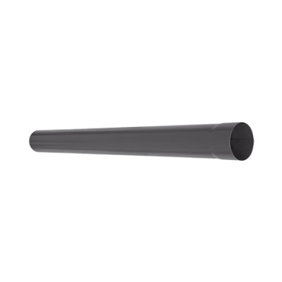 Труба круглая L=1 м Aquasystem Rooftop Drain PU MATT 150/100 мм RAL 7024 - серый графит
