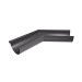 Угол желоба внешний 135 гр Aquasystem Rooftop Drain PU MATT 150/100 мм RAL 7024 - серый графит