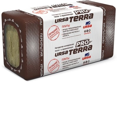 Утеплитель Ursa TERRA 34PN PRO (уп. 8 плит) 1000*610*50