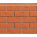 Фасадная панель Grand Line Design Состаренный кирпич Терракотовый (шов RAL 7006)