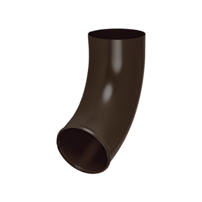 Отвод Aquasystem 125/90 мм Pural Matt RR 32 Темно-коричневый
