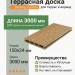 Террасная доска Decking Country 150х24х3000 Медовый клён