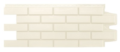 Фасадная панель Grand Line Classic Клинкерный кирпич Молочный