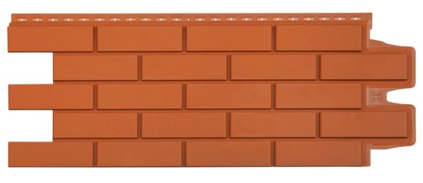 Фасадная панель Grand Line Classic Клинкерный кирпич Терракотовый