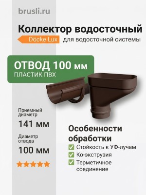 Коллектор Docke Lux шоколад