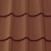 Металлочерепица М28 0,5 GreenCoat Pural BT SSAB RR750 терракотовый