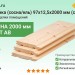 Вагонка (сосна/ель) 97х12,5х2000 мм (сорт АВ)
