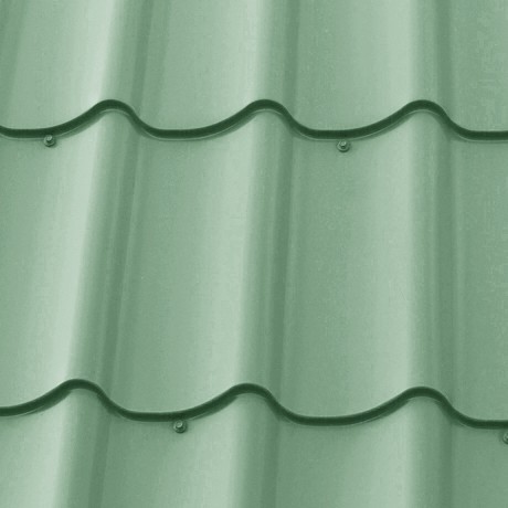 Металлочерепица М28 GreenCoat PURAL МАТТ ВТ SSAB (матовый пурал) RR 5J3 патина