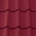 Металлочерепица М28 GreenCoat PURAL МАТТ ВТ SSAB (матовый пурал) RR 798 красное вино
