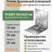 Уголок крепежный усиленный 50 х 50 х 35