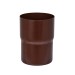 Соединитель труб Aquasystem Rooftop Drain PU 150/100 мм RAL 8017 - коричневый шоколад