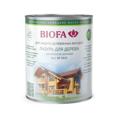 Biofa 1075 Лазурь для дерева 2,5л