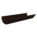 Желоб круглый L=3 м Aquasystem Rooftop Drain PU MATT 150/100 мм RR 32- т.коричневый