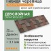 Гибкая битумная черепица Docke Pie Premium Dragon мускат