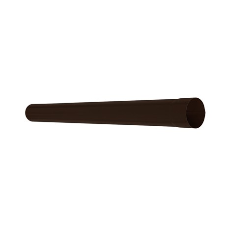 Труба круглая L=3 м Aquasystem Rooftop Drain PU MATT 150/100 мм RR 32- т.коричневый