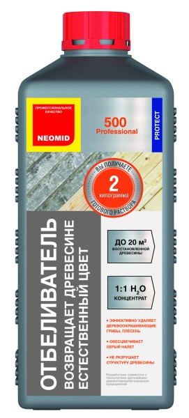 NEOMID 500 отбеливатель для древесины 1 кг